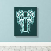 Toile Soyez Transformé - Romains 12:2 (Insitu (Plancher de Bois))
