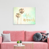 Toile Soyons sirènes avec ananas (Insitu(Salon))