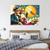 Toile Space Age Las Vegas Martini Gangster Party (Insitu(Chambre))