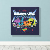 Toile SPACE JAM™ Monstars 1996 Graphique (Insitu (Plancher de Bois))