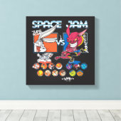 Toile SPACE JAM™ TUNE SQUAD™ VS Monstars Roster Graphic (Insitu (Plancher de Bois))