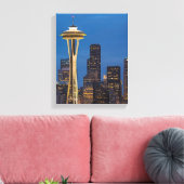 Toile Space Needle et le centre de Seattle (Insitu(Salon))