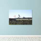 Toile Space shuttle Atlantis dévoile son traîneau (Insitu (Plancher de Bois))