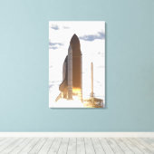 Toile Space Shuttle Atlantis lève sur 14 (Insitu (Plancher de Bois))