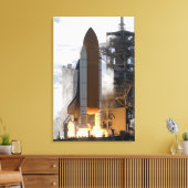 Toile Space Shuttle Atlantis lève sur 15 (Insitu(Salon))