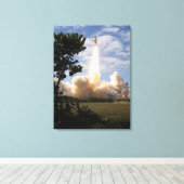 Toile Space Shuttle Atlantis lève sur 19 (Insitu (Plancher de Bois))