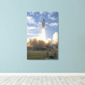 Toile Space Shuttle Atlantis se lève de 3 (Insitu (Plancher de Bois))
