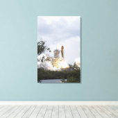 Toile Space Shuttle Atlantis se lève de 3 (Insitu (Plancher de Bois))