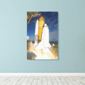 Toile Space Shuttle Atlantis se lève sur 10 (Insitu (Plancher de Bois))