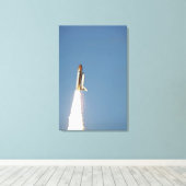 Toile Space Shuttle Atlantis se lève sur 11 (Insitu (Plancher de Bois))