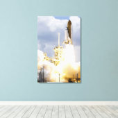 Toile Space Shuttle Atlantis se lève sur 2 (Insitu (Plancher de Bois))