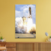 Toile Space Shuttle Atlantis se lève sur 5 (Insitu(Salon))