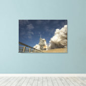 Toile Space Shuttle Atlantis se lève sur 6 (Insitu (Plancher de Bois))