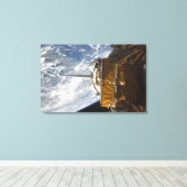 Toile Space Shuttle Atlantis sur la baie de charge utile (Insitu (Plancher de Bois))