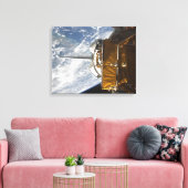 Toile Space Shuttle Atlantis sur la baie de charge utile (Insitu(Salon))