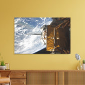 Toile Space Shuttle Atlantis sur la baie de charge utile (Insitu(Salon))
