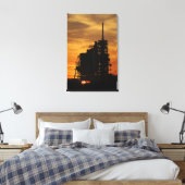 Toile Space Shuttle Atlantis sur le pad de lancement (Insitu(Chambre))