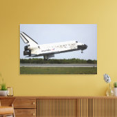 Toile Space Shuttle Discovery approche l'atterrissage 4 (Insitu(Salon))