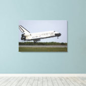 Toile Space Shuttle Discovery approche l'atterrissage 4 (Insitu (Plancher de Bois))