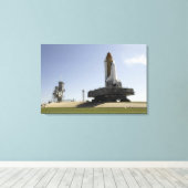 Toile Space Shuttle Endeavor approche du lancement p (Insitu (Plancher de Bois))