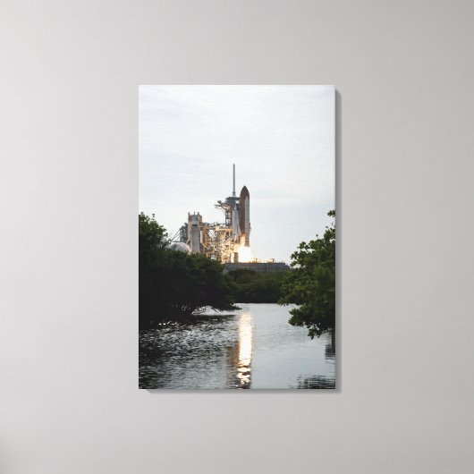 Toile Space Shuttle Endeavor se lève (Recto)