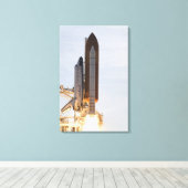 Toile Space Shuttle Endeavor se lève sur 2 (Insitu (Plancher de Bois))