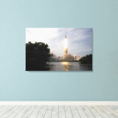 Toile Space Shuttle Endeavor se lève sur 4 (Insitu (Plancher de Bois))