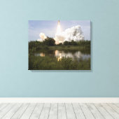Toile Space Shuttle Endeavor se lève sur 5 (Insitu (Plancher de Bois))