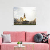 Toile Space Shuttle Endeavor se lève sur 8 (Insitu(Salon))