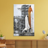 Toile Space Shuttle Endeavor sur le lancement pad 2 (Insitu(Salon))