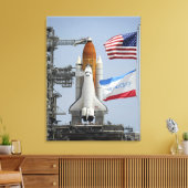 Toile Space Shuttle Endeavor sur le lancement pad 3 (Insitu(Salon))