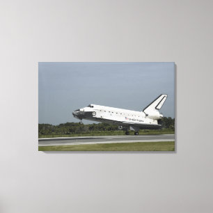 Toile Space Shuttle Endeavour touche down