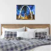 Toile Spacey St. Louis Skyline (Insitu(Chambre))