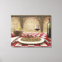 Spaghetti et boulettes de viande Imprimer