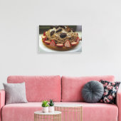 Toile Spaghetti japonais et gâteau aux fraises (Insitu(Salon))