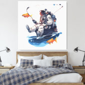 Toile spationaute (Insitu(Chambre))