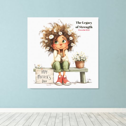 Toile Special Mom (Keepsake) (Insitu (Plancher de Bois))