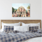 Toile Spectacle théâtral au Saint-Laurent (Insitu(Chambre))