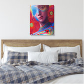 Toile Spectaculaire Gal Cyberpunk (Insitu(Chambre))