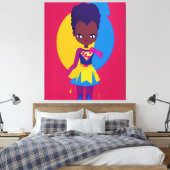 Toile Spectaculaire Gal Shawnna Vector coloré (Insitu(Chambre))