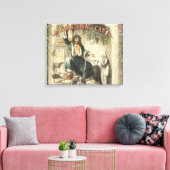 Toile Spectre de Noël Présent Scrooge (Insitu(Salon))