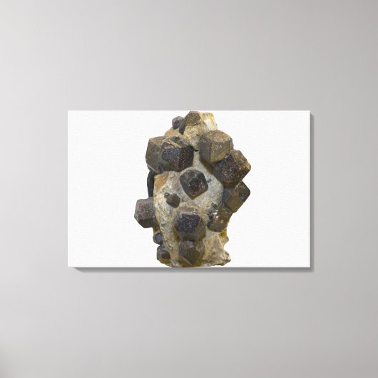 Toile Spessartite dans la matrice (Recto)