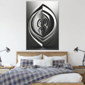 Toile Sphère de Contrastes (Insitu(Chambre))