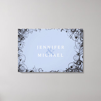 Toile SPIRALES & ÉTOILES Mariage juif Panneau d'ouvertur