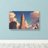 Toile Spire of the Republic (Insitu (Plancher de Bois))