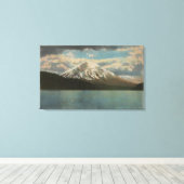 Toile Spirit Lake, WA - Vue du mont St. Helens (Insitu (Plancher de Bois))
