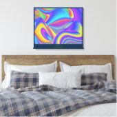 Toile Spirit of Summer Breeze Abstrait 3D Rainbowart (Insitu(Chambre))