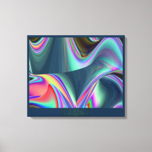 Toile Spirit of Summer Breeze Abstrait 3D Rainbowart
