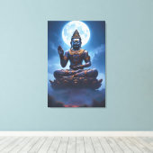 Toile Spirit of the Moon over Nusantara (Insitu (Plancher de Bois))