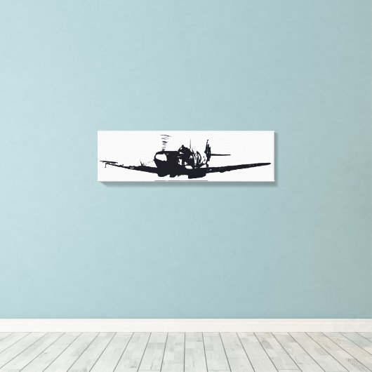 Toile *Spitfire* par David Goodall (Insitu (Plancher de Bois))